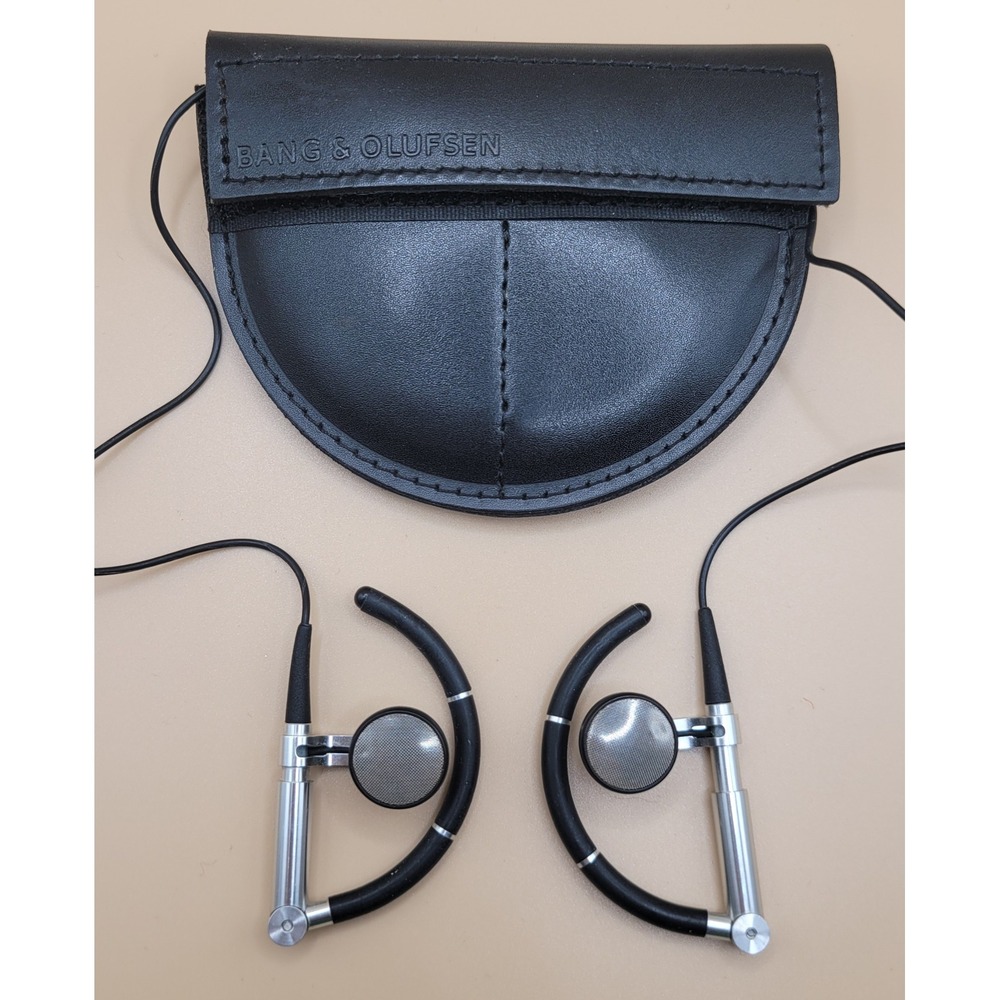 Bang & Olufsen B&O A8 Wired Over-Ear Earphones Headphones with Leather Case